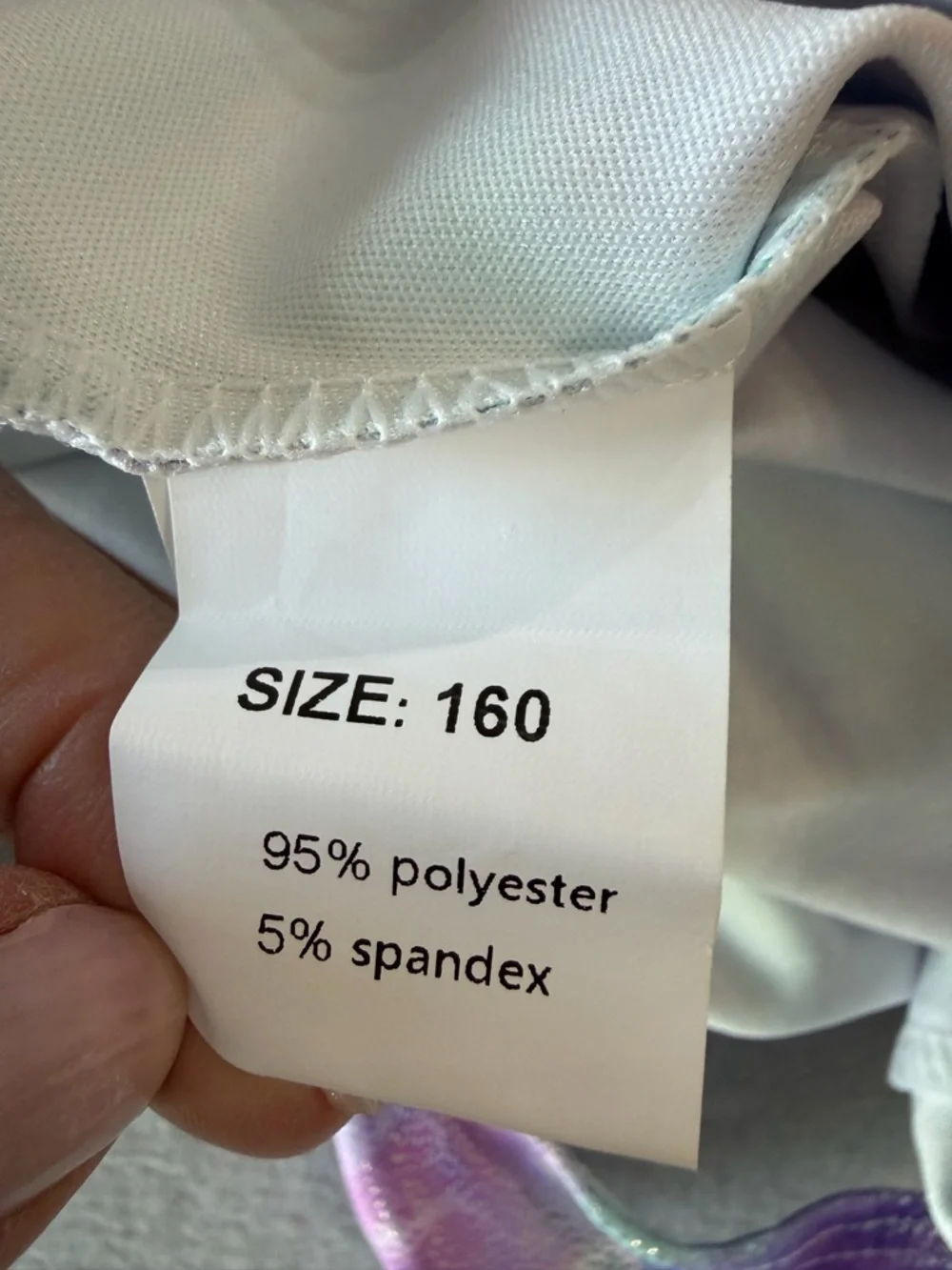 Youth One Piece Dance Unitard Suit Size 160 aka 14-16 #26014